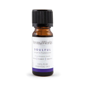 Soulful Essential Oil by Aromaworks for Unisex - 0.34 oz Oil